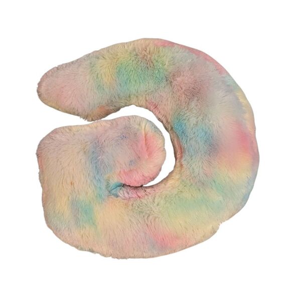 Justice Letter G Pastel‎ Rainbow & Unicorn Plush Pillow - Picture 2 of 4